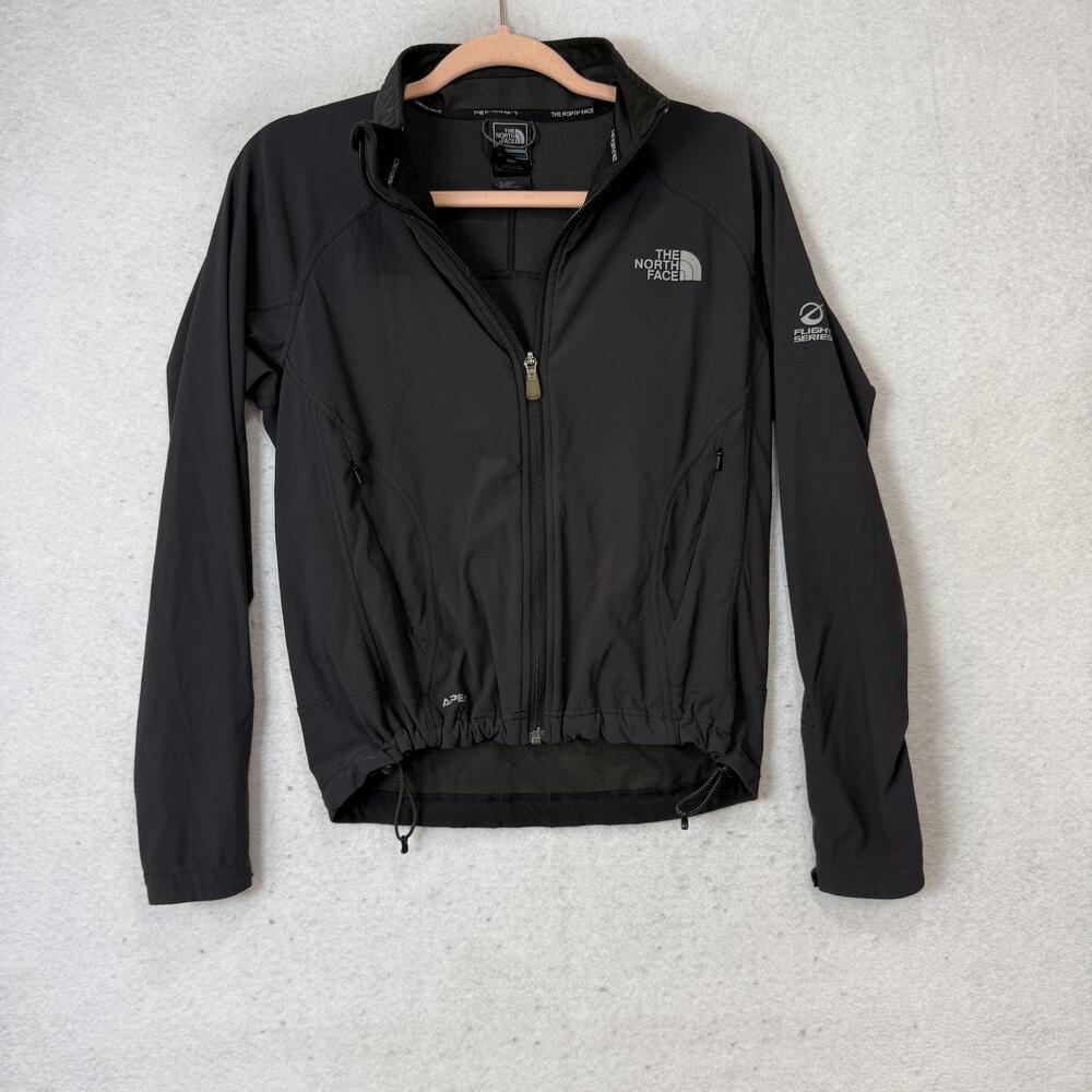 The North Face Flight Series Apex Jacket Womens Medium Black Zip Windbreaker
